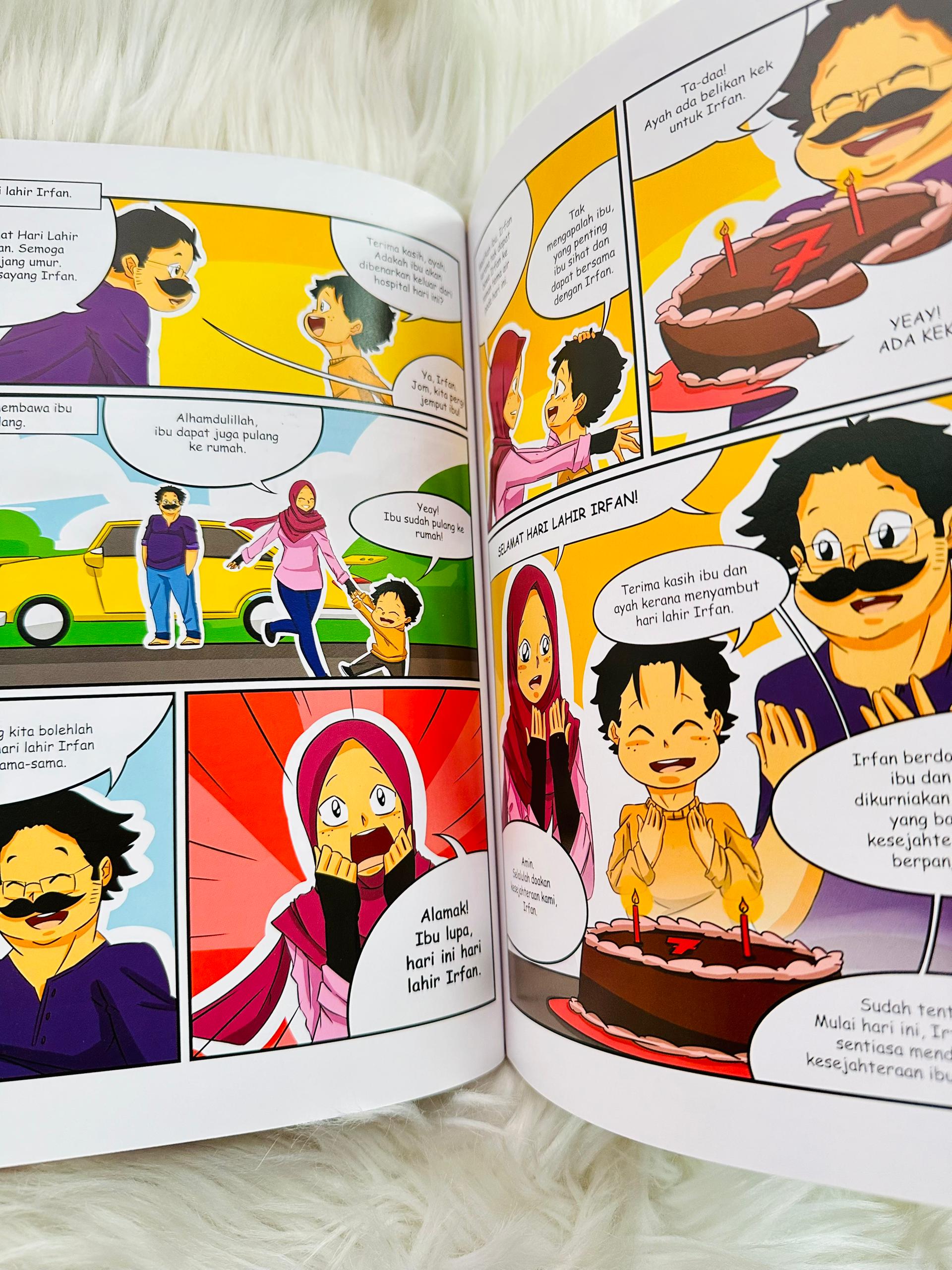 KOMIK 20 CERITA AKHLAK AL-QURAN – MommyHappy