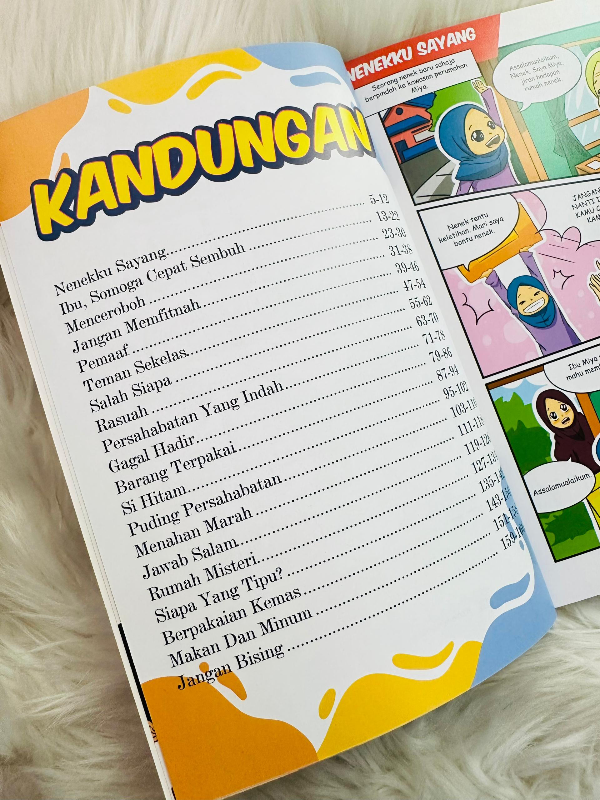 KOMIK 20 CERITA AKHLAK AL-QURAN – MommyHappy