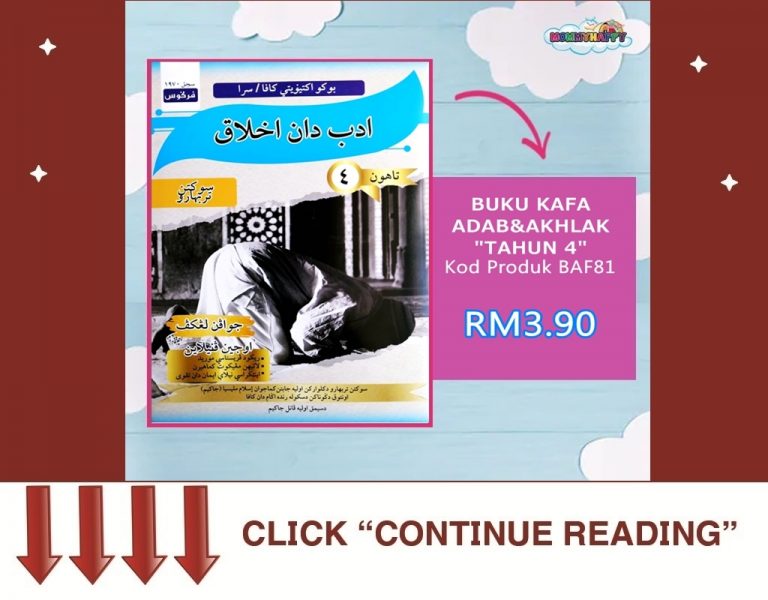 KAF29BUKU KAFA ADAB & AKHLAK TAHUN 4  MommyHappy