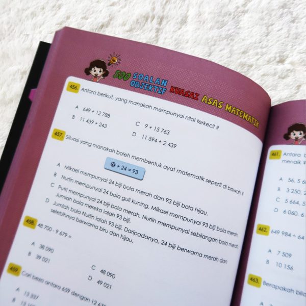 BA75500 soalan objektif asas matematik  MommyHappy