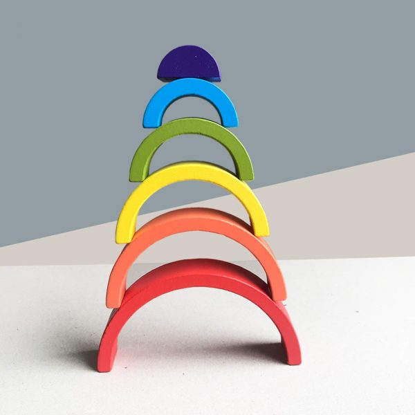 DISET06 – RAINBOW ARCHED BUILDING BLOCK – MommyHappy