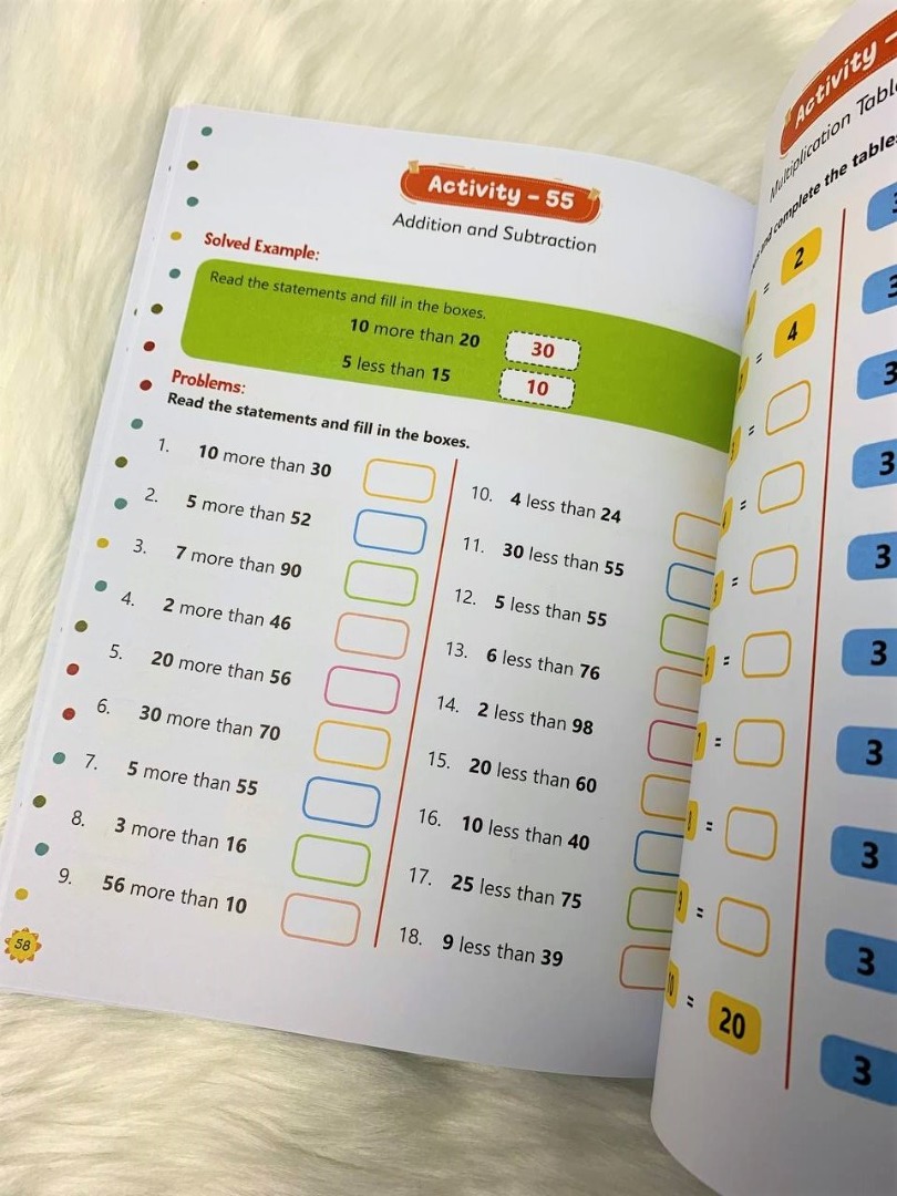 101 MAGIC MATH ACTIVITY BOOK – MommyHappy