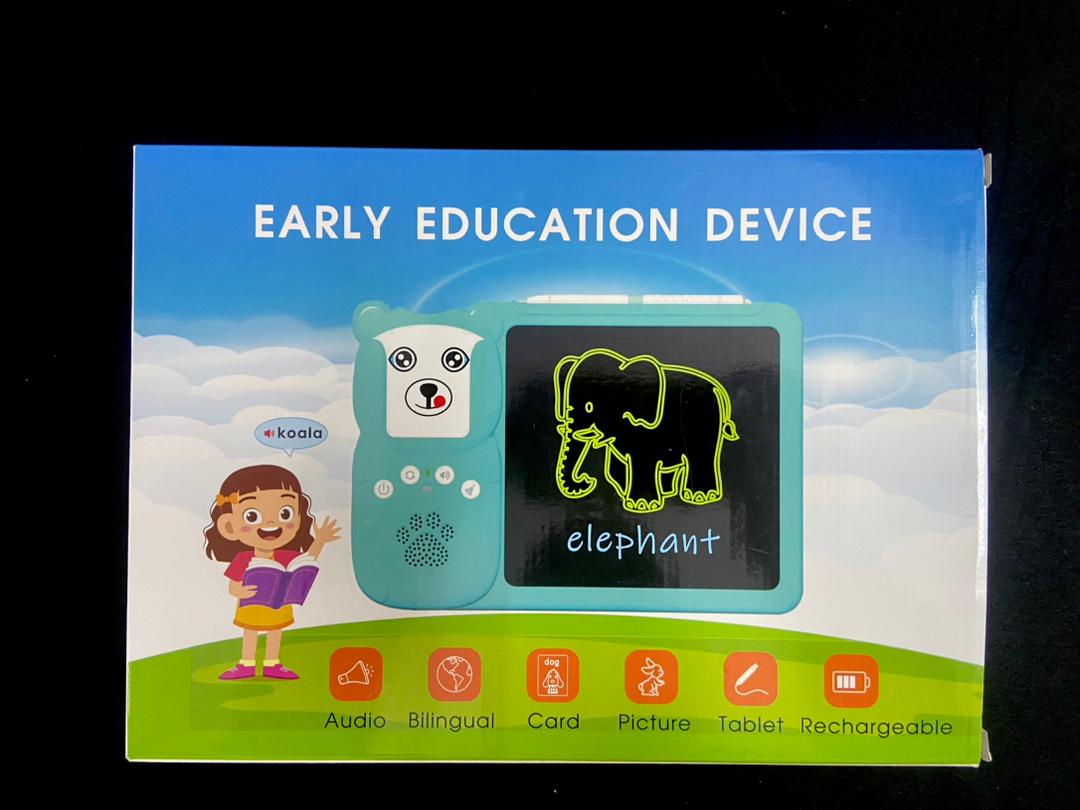 EARLY EDUCATION DEVICE ( WRITING BOARD CARD READER) – MommyHappy