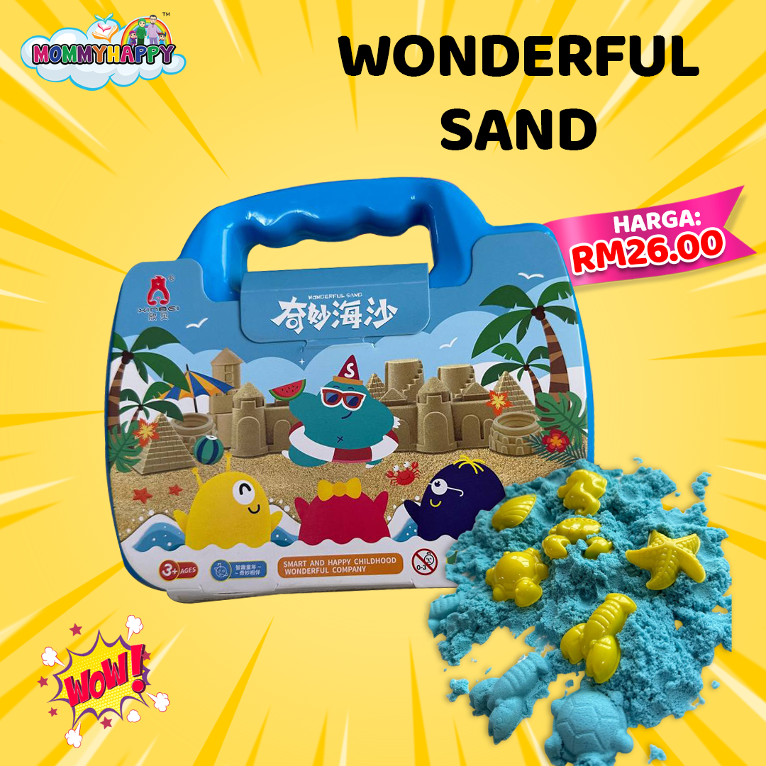 WONDERFUL SAND (KINETIC SAND) - MommyHappy